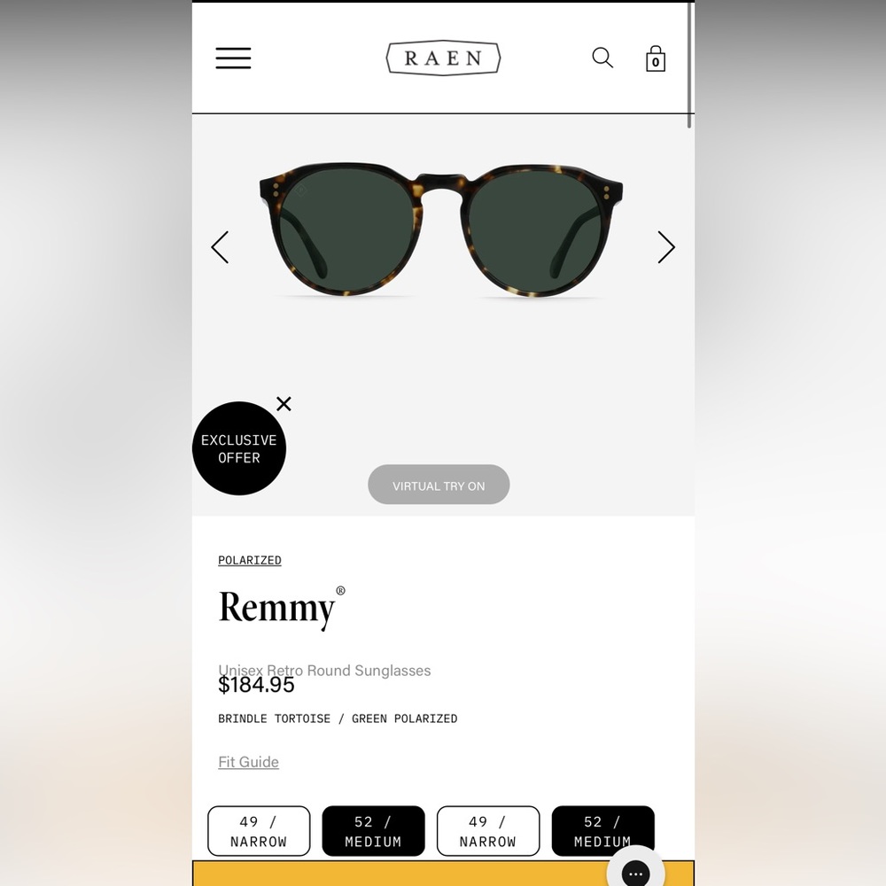 RAEN sunglasses | Remmy unisex | Brindle Tortoise / Green Polarized